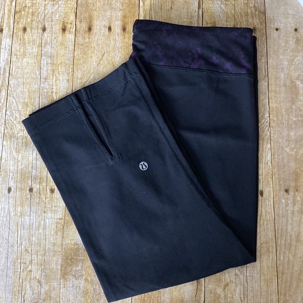 Lululemon Crop Slit Calf Yoga Pant